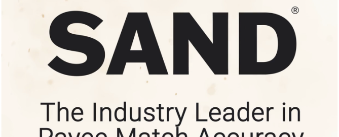 SAND The Industry Leader in Payee Match Accuracy